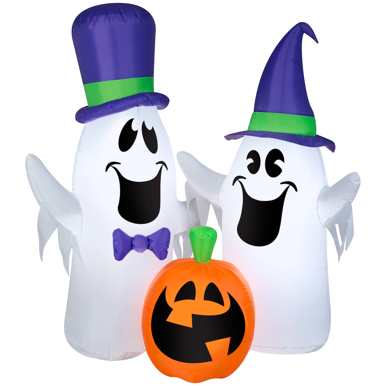 5ft. Airblown® Inflatable Halloween Ghosts and Pumpkin